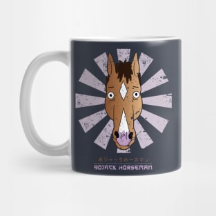 BoJack Horseman Retro Japanese Mug